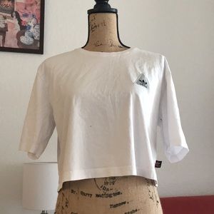 Adidas Pharrell Williams cropped tee. EUC.